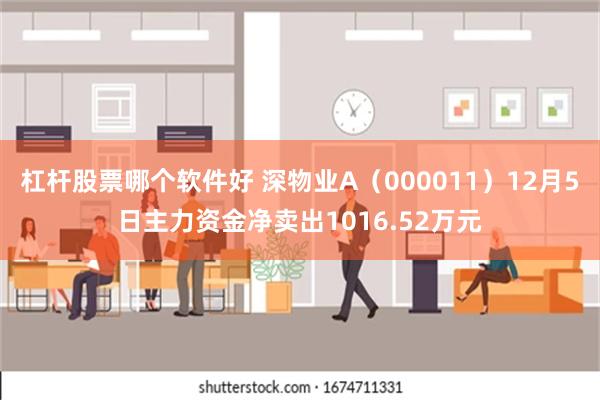 杠杆股票哪个软件好 深物业A（000011）12月5日主力资金净卖出1016.52万元